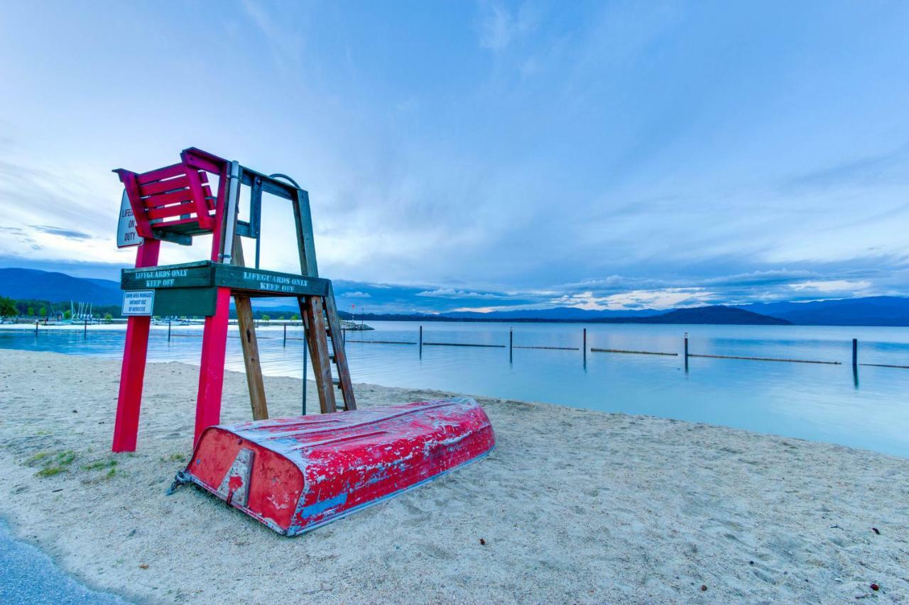 Bottle Bay Lakefront Lodge Sandpoint Buitenkant foto