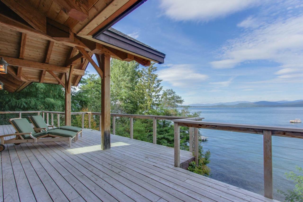 Bottle Bay Lakefront Lodge Sandpoint Buitenkant foto