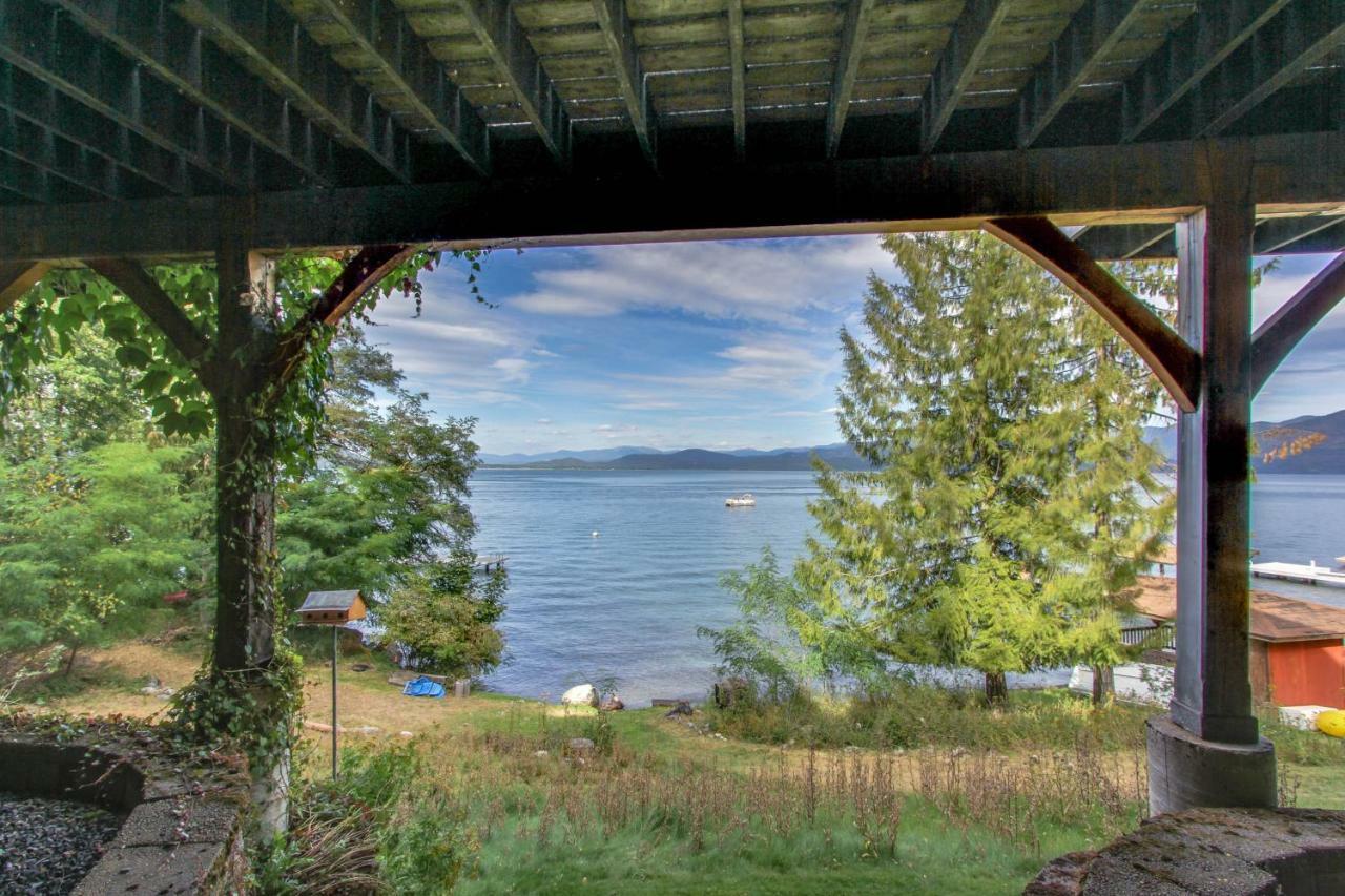 Bottle Bay Lakefront Lodge Sandpoint Buitenkant foto